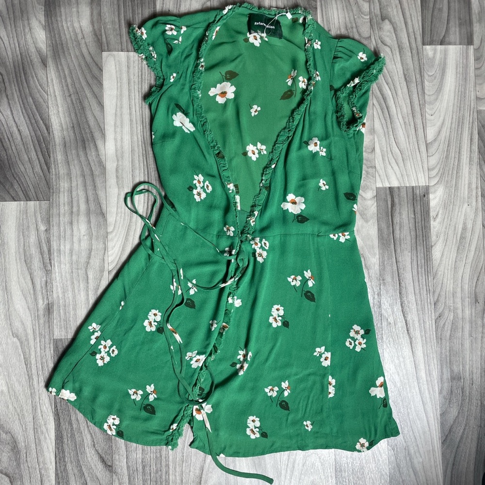 Reformation Summer Wrap Dress